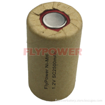 Ni-MH Battery, 1.2V Sc2500mAh High Rate Discharge Rate Cell Power Tool/Drill Battery (FH-SC2500P)
